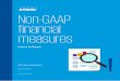 Non-GAAP financial measures · financial measures reported by registrants are subject to certain SEC rules and oversight while operating, regulatory and statutory measures are not