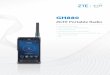 ZiLTE Portable Radio · ZiLTE Portable Radio GH880 Dual Mode, Dual Standby Professional Voice / Video PTT Services Loud and Clear Sound Excellent Man-Machine Interface (MMI)