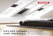 VELUX blinds and shutters/media/marketing/uk... · 2020-02-02 · The right blinds and shutters to go with the best roof windows Whether you want to soften incoming daylight or block