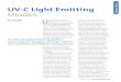 UV-C Light Emitting Technical Paper Diodes...range, with curing being the largest application. UV-C-LED technology is improving rapidly as commercialization has begun, with large markets