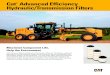 Advanced Efficiency Hydraulic/Transmission Filters · Cat® Advanced Efficiency Hydraulic/Transmission Filters for off-highway equipment applications provide excellent component protection