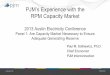 PJM’s Experience with the RPM Capacity Market/media/Files/MSB/Centers/... · 2013-04-23 · PJM’s Experience with the RPM Capacity Market 2013 Austin Electricity Conference Panel
