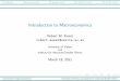 Introduction to Macroeconomics - univie.ac.at · Introduction to Macroeconomics Robert M. Kunst robert.kunst@univie.ac.at University of Vienna and Institute for Advanced Studies Vienna