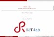 RIOT-Lab - How to use RIOT in the IoT-Lab · RIOT-Lab How to use RIOT in the IoT-Lab Oliver "Oleg" Hahm INRIA October 15, 2015 O. Hahm (INRIA) RIOT-Lab October 15, 2015 1 / 26