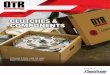CLUTCHES & COMPONENTS...• Replace or resurface flywheel This warranty is in lieu of all other warranties whether express, implied or statutory, and all other liabilities (contract,