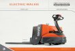 ELECTRIC WALKIE - Amazon S3...REACH NEW HEIGHTS Some product features described herein are optional. Please consult your dealer for specifications. Details of specifications and equipment