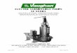 ELECTRIC SUBMERSIBLE PUMPS SE SERIES...ELECTRIC SUBMERSIBLE PUMPS SE SERIES INSTALLATION, OPERATION AND MAINTENANCE INSTRUCTIONS VAUGHAN COMPANY, INC. 364 MONTE-ELMA ROAD, MONTESANO,