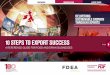 10 STEPS TO EXPORT SUCCESS - Food and Drink Federation• FDF provides its members with access to export events, information on overseas business opportunities and expert advice on