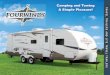 Camping and Towing T A Simple Pleasure! RAVEL …...• Large Double Door Gas/Electric Refrigerator • 1 CU Ft. Microwave Oven With Carrousel • Four Corner Stabilizer Jacks •