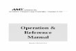 Operation & Reference Manual...ii Introduction XL200 Series – VERSION 1 XL200 Closed Loop Version 1 Controller Operation & Reference Manual AMS Controls, Inc. 12180 Prichard Farm