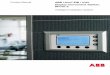 Product Manual ABB i-bus EIB / KNX Display and Control Tableau · The display and control tableau is intended for flush-mounted or cavity wall installation. The flush-type box UP-KAST