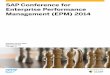 Enterprise Performance Management (EPM) 2014docshare02.docshare.tips/files/24668/246680924.pdfEmpowering the Business to Make Better-Informed Decisions Last year was our inaugural