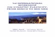 1st INTERNATIONAL1st INTERNATIONAL WORKSHOPWORKSHOP ON ... · 1st INTERNATIONAL1st INTERNATIONAL WORKSHOPWORKSHOP ON SYNAPTIC PLASTICITY: FROM BENCH TO BED SIDE 28th April28th April