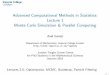 Advanced Computational Methods in Statistics: Lecture 1 Monte …agandy/teaching/ltcc/... · 2015-11-08 · Matsumoto, M. and Nishimura, T. (1998) Mersenne Twister: A 623-dimensionally