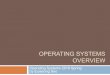 Operating Systems 2019 Spring by Euiseong Seocsl.skku.edu/uploads/SWE3004S19/1-intro.pdfWhat is an Operating System? ¨A program that acts as an intermediary between a user of a computer