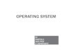 OPERATING SYSTEM PPT Swapna.pdf · 2019-09-23 · WHAT IS AN OPERATING SYSTEM? A program that acts as an intermediary between a user of a computer and the computer hardware Operating