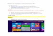 Windows 8.1 Installation Instructions for the PR3 Install... · NOTE - The Windows Vista drivers are compatible with Windows 8.1. These instructions are for a new installation of