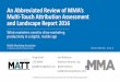 An Abbreviated Review of MMA’s - Insight Innovationinsightinnovation.org/wp-content/uploads/2016/12/PDF/joel.pdfAn Abbreviated Review of MMA’s Multi-Touch Attribution Assessment