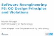 Software Reengineering P3: OO Design Principles and …Software Reengineering P3: OO Design Principles and Violations Martin Pinzger ... DIP: The Dependency Inversion Principle 