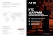 HTZ WARFARE - ATDI Group · ATDI permanent research enables us to provide user-friendly solutions with very high level . of accuracy and trustworthy results for critical mission planning