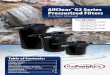 AllClear G2 Series Pressurized Filters · •f the power cord has been damaged, DO NOT operate, the AllClear™ G2 Filter unit should be replaced. I •rior to installation, inspect