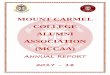 MOUNT CARMEL COLLEGE ALUMNI ASSOCIATION (MCCAA)iqac.online/files/MountCarmelCollege/98/Alumni/5861_5.4.3 Alumni Association – Annual...The year began with the Core Committee deciding