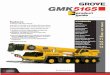 features - Crane Network · Daimler Chrysler 16 speed G240-16 TWIN-LOCK™ Boom pinning mechanism automatically pins the sections in position using two horizontal large diameter boom