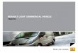 RENAULT LIGHT COMMERCIAL VEHICLE TRAfICaustraliancar.reviews/_pdfs/Renault_Trafic_X83III_Brochure_201103.pdf · dIESEL 2.0 dCi pERfORMANCE ANd fUEL ECONOMY Trafic features the Renault
