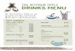 THE KITCHEN TABLE Drinks MENU - William's Den · For allergy information please ask one of our Kitchen Table team. THE KITCHEN TABLE Drinks MENU At The Kitchen Table we are proud