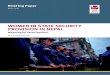 WOMEN IN STATE SECURITY PROVISION IN NEPAL · 2018-03-08 · Women in State Security Provision in Nepal 3 Overview The Government of Nepal has recently stepped up efforts to integrate