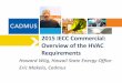 2015 IECC Commercial: Overview of the HVAC Requirements · Equipment Sizing and HVAC Equipment Performance Requirements C403.2.2 and C403.2.3. Equipment Sizing. The output capacity