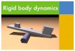 Rigid body dynamics - Georgia Institute of Technology · Inertia tensor Inertia tensor describes how the mass of a rigid body is distributed relative to the center of mass I(t) depends