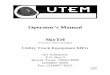Operator’s Manual SkyTel - Santa Rosa Junior College UTLI41A&UTLI46A Operator...determined by UTEM upon inspection to have been defective in material or workmanship. There must be