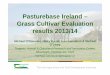 Pasturebase Ireland – Grass Cultivar Evaluation results ... · Pasturebase Ireland – Grass Cultivar Evaluation results 2013/14 Michael O’Donovan, Nicky Byrne, Liam Hanrahan
