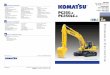 PC350/350LC-8 E0804.qxd (Page 1 - 2) · PC350-8 0 Environment-friendly Clean Engine The PC350-8 gets its exceptional power and work capacity from a Komatsu SAA6D114E-3 engine. Output