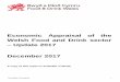 Economic Appraisal of the Welsh Food and Drink sector Update … · 2018-03-27 · Economic Appraisal of the Welsh Food and Drink sector ... This report provides an annual update