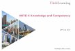 MiFID II Knowledge and Competency · Knowledge & Competency requirements Nick Bartlett, CFA, ASIP Director of Education, CFA UK 26th July 2017. ... - Local regulation - Local markets