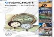 PRODUCT OVERVIEW - Thorne & Derrickthorneandderrick.com/.../uploads/2014/07/Ashcroft-Pressure-Gauges-Product-Overview.pdfPRODUCT OVERVIEW. ASHCROFT ... 600 mbar • Case solid front,