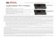 35 Watt Remote Mixer Amplifier HD-RA35U - RDL · 2013-11-12 · COMMERCIAL INTEGRATION The HD-RA35U is a four input audio mixer amplifier for systems demanding the broadest range