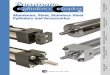 Aluminum, Steel, Stainless Steel ... - Pneumatic Cylinder · Piston Solid aluminum alloy, lightweight yet strong with an available option for magnetic sensors or a wear band with