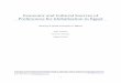 Economic and Cultural Sources of Preferences for Globalization in Egypt · 2017-05-11 · 1 Economic and Cultural Sources of Preferences for Globalization in Egypt Amaney A. Jamal