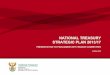 NATIONAL TREASURY STRATEGIC PLAN 2013/17pmg-assets.s3-website-eu-west-1.amazonaws.com/130514... · 2015-01-27 · NATIONAL TREASURY STRATEGIC PLAN 2013/17 ... • Chapter 13 of the