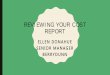 Reviewing Your Cost Report - MaineHFMA...REVIEWING YOUR COST REPORT Work is done!!!!! EXCEPT… Someone has to review the cost report before it is filed How to minimize questions by