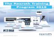 The Rexroth Training Program 2019 - Bosch Global...For example, for controlling a 6 axis robot with the Rexroth PLC. 3. New configuration in production Thanks to vertical data flow