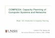 COMP9334: Capacity Planning of Computer …cs9334/14s1/WK01/week01B.pdfWhat is capacity planning? Capacity is the maximum amount of work that a system can handle in a given period