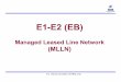 EE11--E2 (EB)E2 (EB)training.bsnl.co.in/DIGITAL_LIBRARY_SOURCE/upgradation/E1...WELCOME This is a presentation for the E1-E2 Enterprise Business Module for the Topic:MLLN This presentation