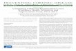 Preventing Chronic Disease · PREVENTING CHRONIC DISEASE VOLUME 13, E136 PUBLIC HEALTH RESEARCH, PRACTICE, AND POLICY SEPTEMBER 2016 The opinions expressed by authors contributing