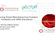 Moving Smart Manufacturing Forward: IIC Testbeds and OMG ... · Testbeds Innovation to drive new products, processes, services Technology & Security Architectural frameworks, standards