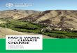 FAO’S WORK ON CLIMATE CHANGEROLE TO PLAY IN RESPONDING TO CLIMATE CHANGE The capacity of the agricultural sectors to respond to climate change has far-reaching impacts on the livelihoods