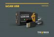 isCAN USB MANUAL4 1. isCAN USB The CAN dongle isCAN USB with the universal USB interface grants a fast access to any CAN/CANopen based network. The isCAN USB inter -